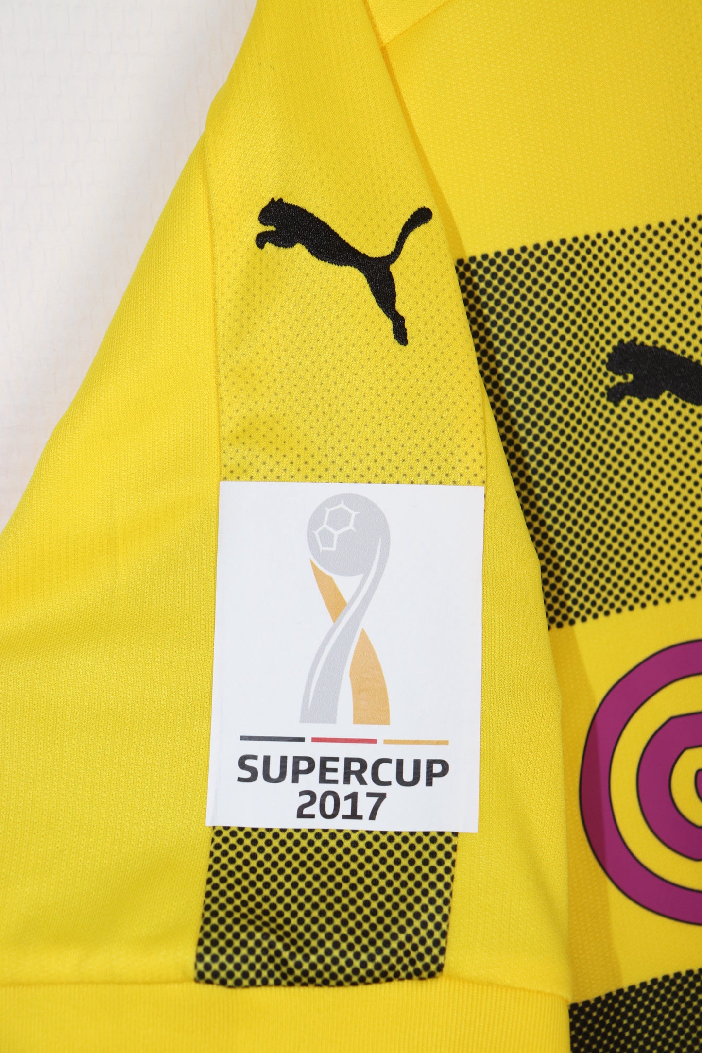 Borussia Dortmund Supercup Trøje 2017 – Dembélé #7 – Str. XL