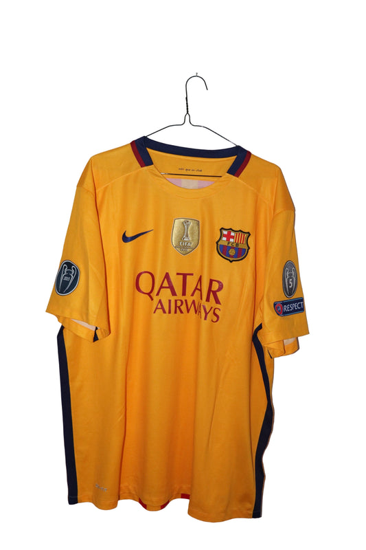 FC Barcelona udebanetrøje – Messi #10 (2015/16 sæson)