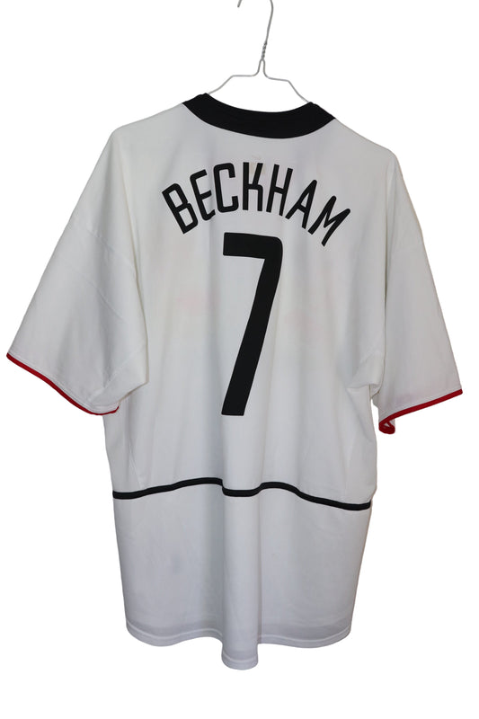 Manchester United Udebanetrøje 2002/03 – Beckham #7 – Str. L
