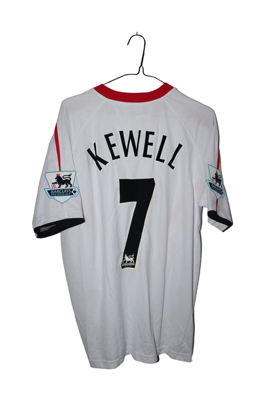 Liverpool udebanetrøje 2003/2005 – Kewell #7 – str. M (8/10 stand)