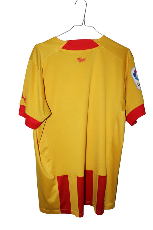 Away 2022/23 Girona FC Trøje – Str. L – 8/10 Stand – La Liga badge