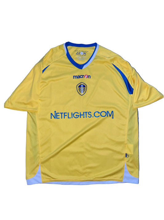 Leeds United Udebanetrøje – Gul/Blå (Str. XL) 08/09 - 10/10