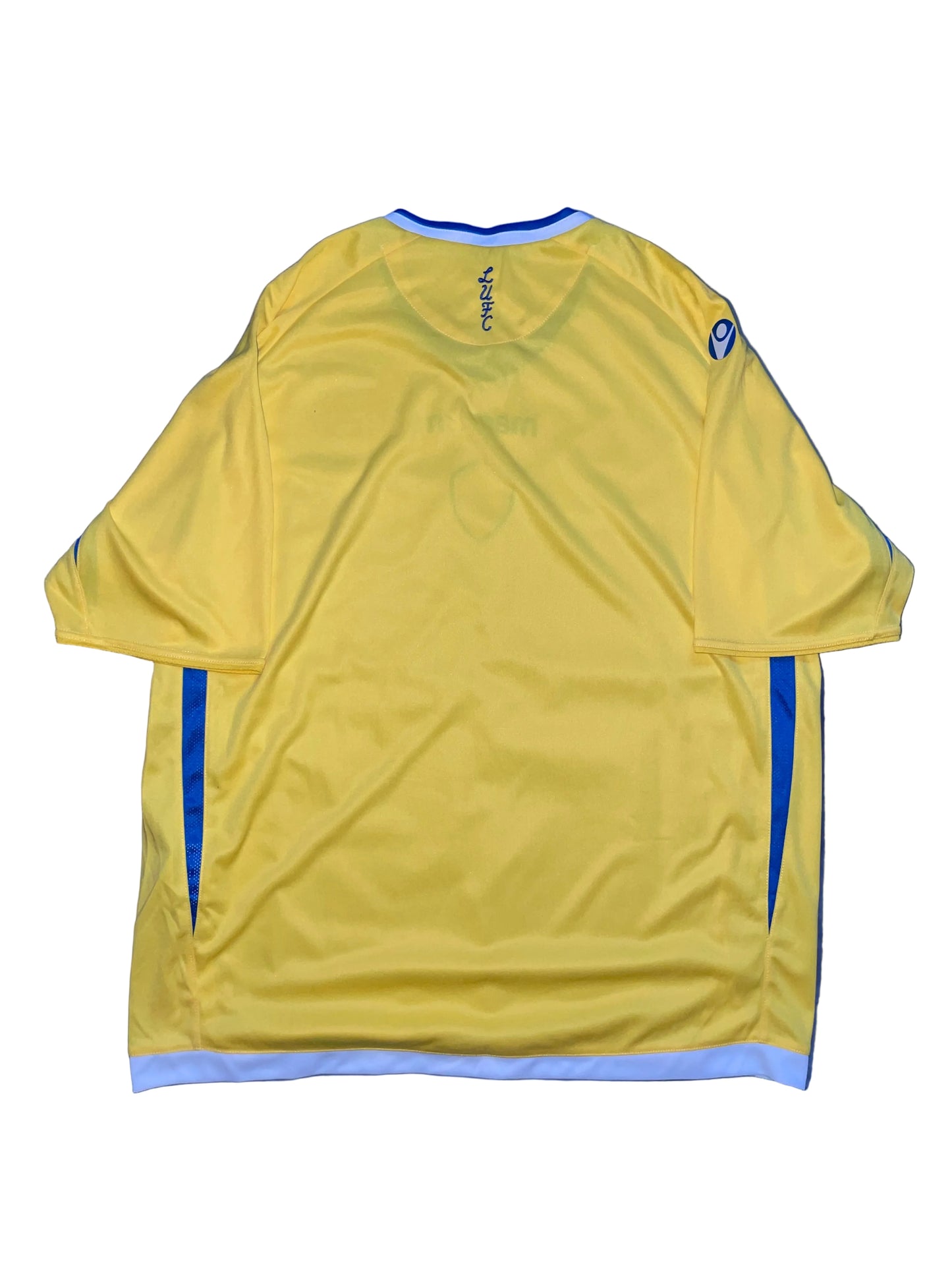 Leeds United Udebanetrøje – Gul/Blå (Str. XL) 08/09 - 10/10
