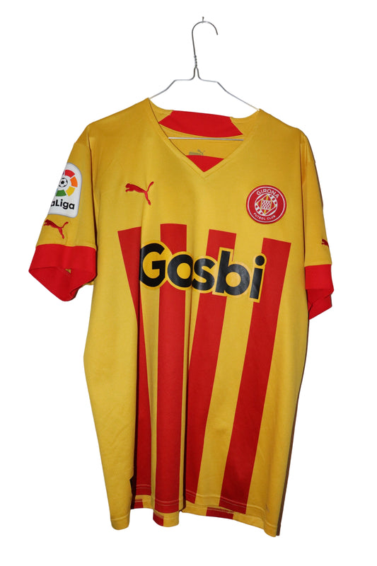 Away 2022/23 Girona FC Trøje – Str. L – 8/10 Stand – La Liga badge