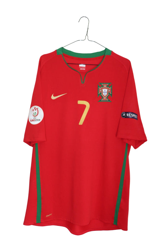 Cristiano Ronaldo Portugal 2008 Hjemmebanetrøje – Str. L